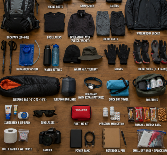 Mount Kenya packing list and trekking gear